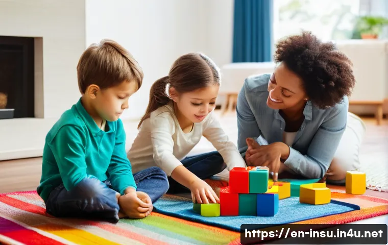 보험사별 암보험 비교 - **Prompt 1: Family Financial Security and Peace of Mind**
"A diverse family of four, including t...